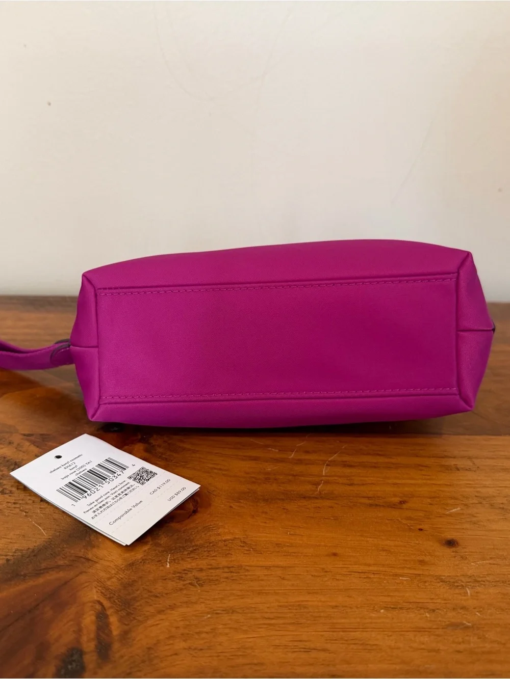 Kate Spade Nylon Cosmetic Bag in Baja Rose